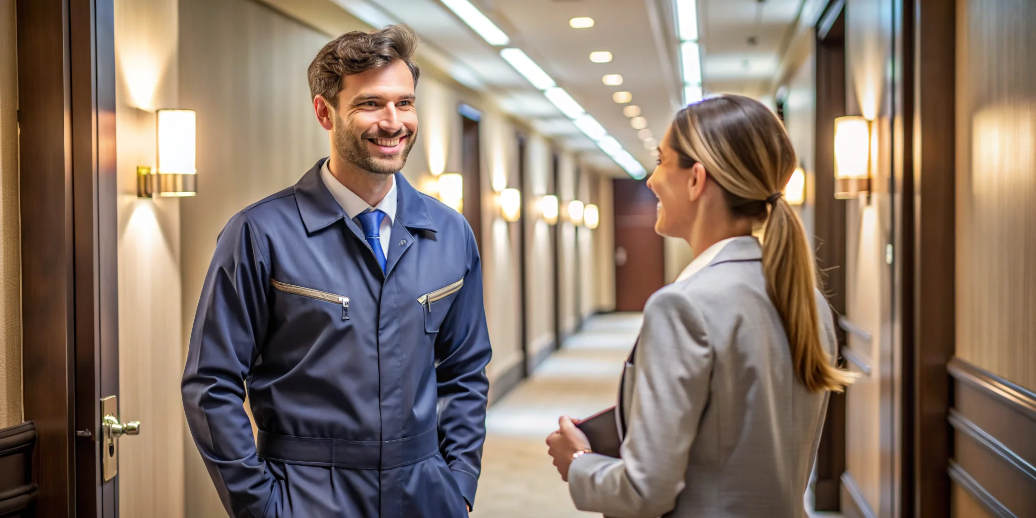 Warm Welcome from Hotel Staff